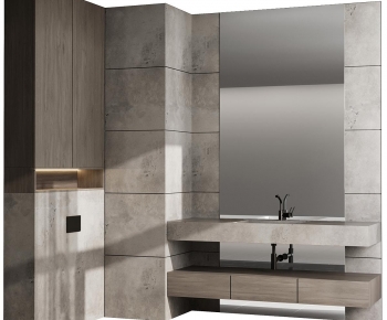 Modern Bathroom Cabinet-ID:695632932
