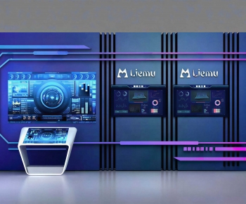 Modern Exhibition Hall-ID:964198117