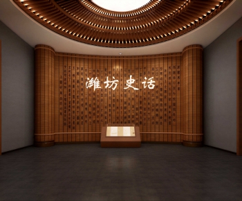 Modern Exhibition Hall-ID:372427947