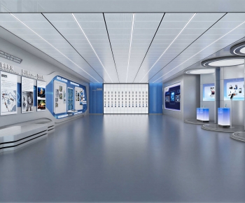 Modern Exhibition Hall-ID:836891893