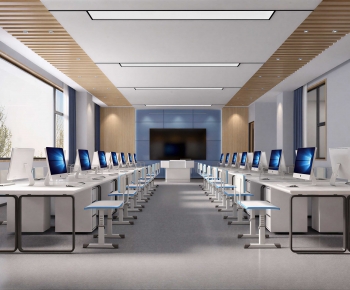 Modern School Classrooms-ID:453392985