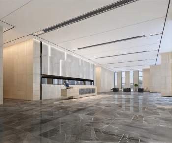 Modern Office Reception Desk-ID:359518056