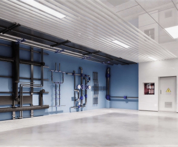 Modern Exhibition Hall-ID:846483956