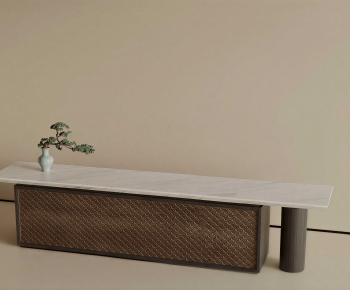 New Chinese Style Reception Desk-ID:740906001