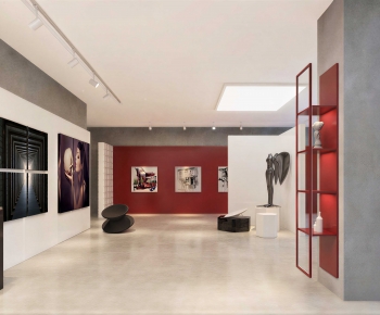 Modern Exhibition Hall-ID:335396053