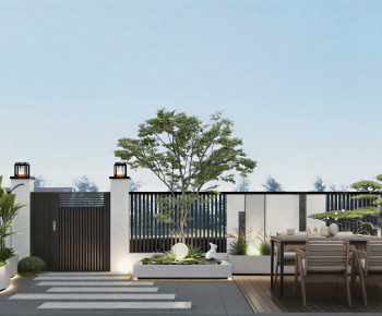 Modern Courtyard/landscape-ID:653270962