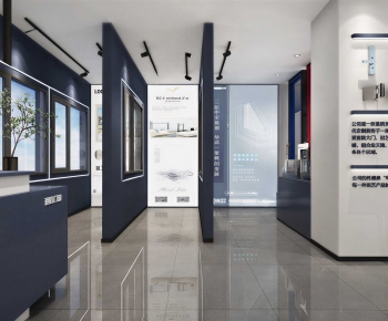 Modern Exhibition Hall-ID:667149071