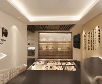 New Chinese Style Exhibition Hall-ID:894335993