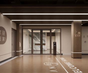 Modern Underground Parking Lot-ID:306201935