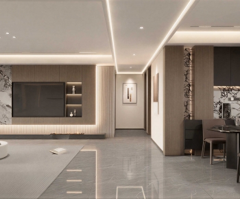 Modern A Living Room-ID:527225029