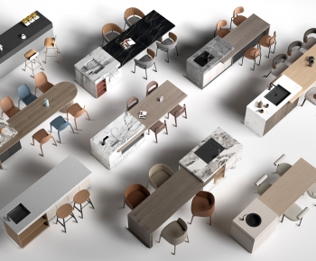 Modern Dining Table And Chairs-ID:222503909