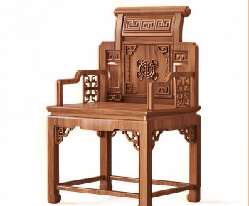 New Chinese Style Lounge Chair-ID:226928954