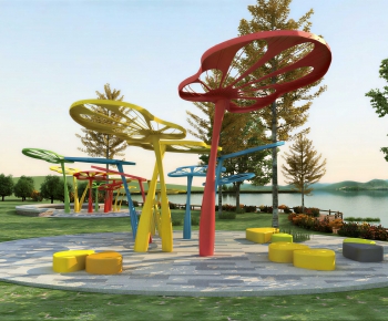 Modern Park Landscape-ID:396708018