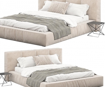 Modern Double Bed-ID:130687002