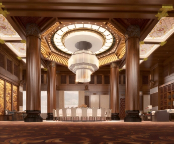 Chinese Style Banquet Hall-ID:274677991