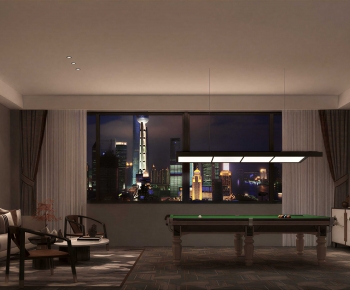Modern Billiards Room-ID:292912967
