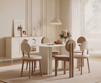 Modern Dining Table And Chairs-ID:709462883