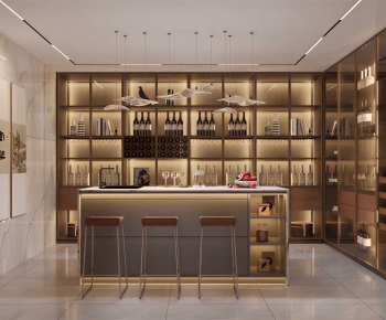 Modern Wine Cellar/Wine Tasting Room-ID:547972928