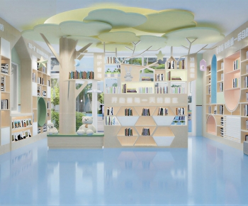 Modern Children's Reading Room-ID:219222079