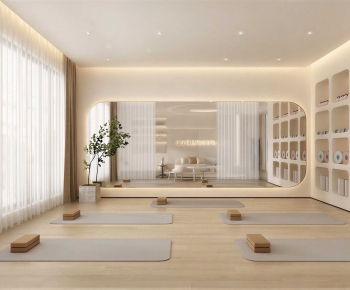 Modern Yoga Room-ID:735609513