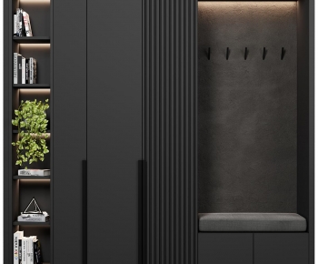 Modern Entrance Cabinet-ID:867826949