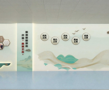 New Chinese Style Exhibition Hall-ID:805493122