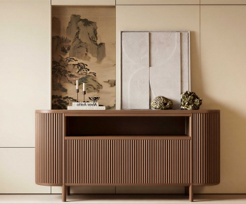 New Chinese Style Side Cabinet-ID:536999949