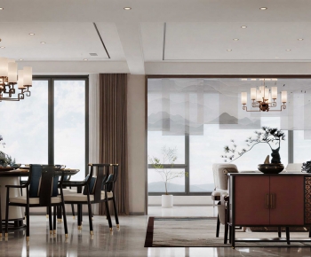 Chinese Style Dining Room-ID:789359099