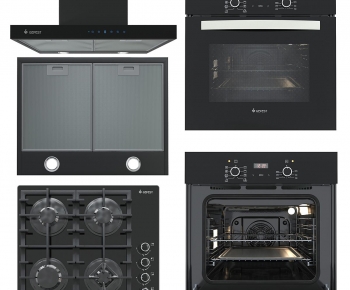 Modern Kitchen Electric Gas Range-ID:390877968