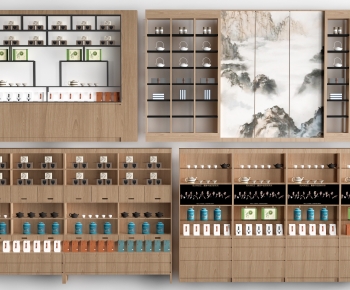 Modern New Chinese Style Chinese Style Showcase-ID:439521075