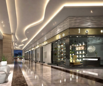 Modern Shopping Mall-ID:676626926