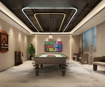 Modern Billiard Room-ID:298110969