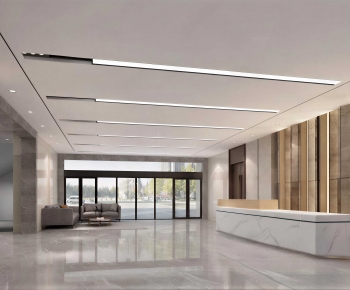 Modern Office Reception Desk-ID:268120896