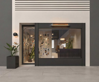 Modern Facade Element-ID:432519926