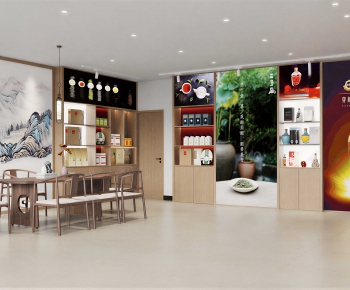 New Chinese Style Tea Shop-ID:689981944