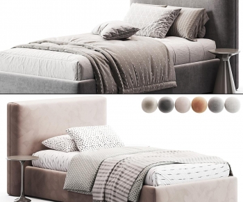 Modern Single Bed-ID:988394022