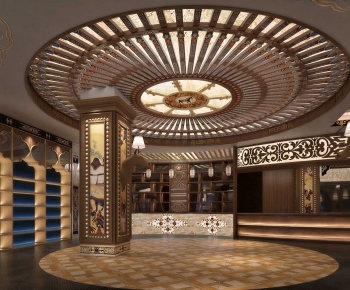 New Chinese Style Exhibition Hall-ID:503629922