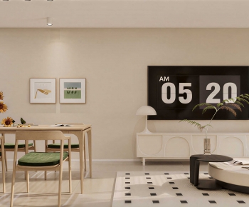 Modern A Living Room-ID:400543931