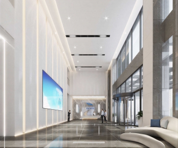 Modern Office Reception Desk-ID:362395059