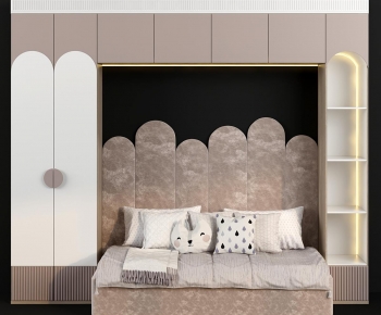 Modern Child's Bed-ID:408628944