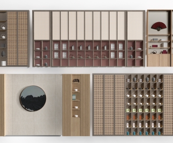 Modern New Chinese Style Chinese Style Showcase-ID:417079932