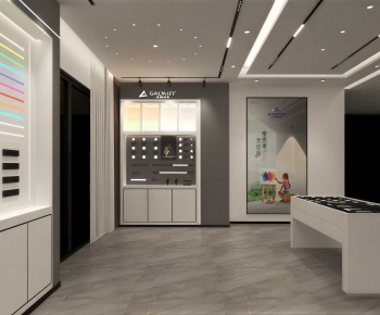 Modern Exhibition Hall-ID:100929724