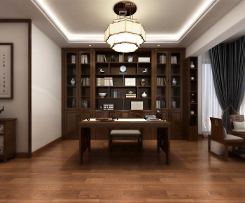 New Chinese Style Study Space-ID:126359554