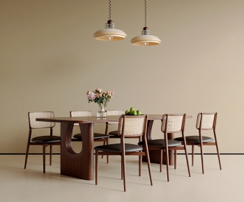 Modern Dining Table And Chairs-ID:464618928