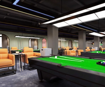 Modern Billiard Room-ID:877729895