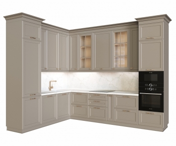 Simple European Style Kitchen Cabinet-ID:858875997
