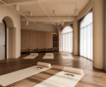 Modern Yoga Room-ID:808681962
