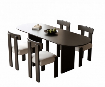 Modern Dining Table And Chairs-ID:126374019
