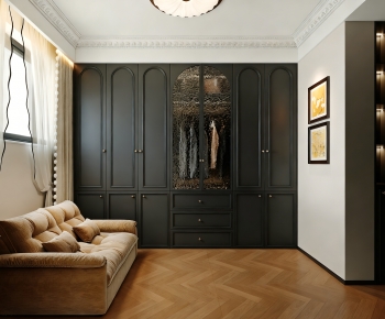 French Style Clothes Storage Area-ID:864314089