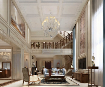 European Style A Living Room-ID:891380378